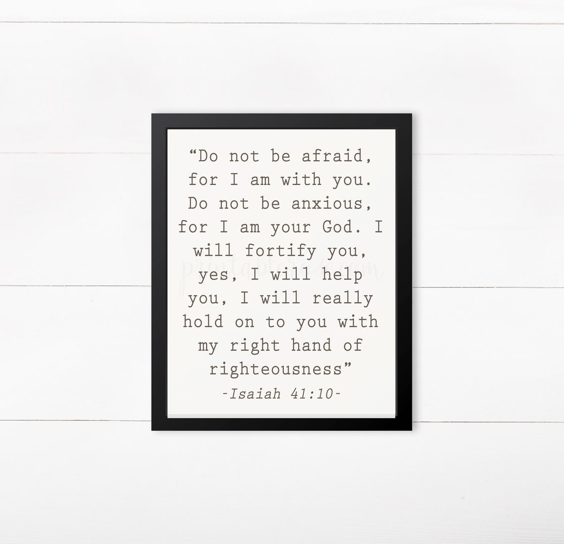 Isaiah 41 Scripture Gifts Bible Verse Printable Scriptures - Etsy
