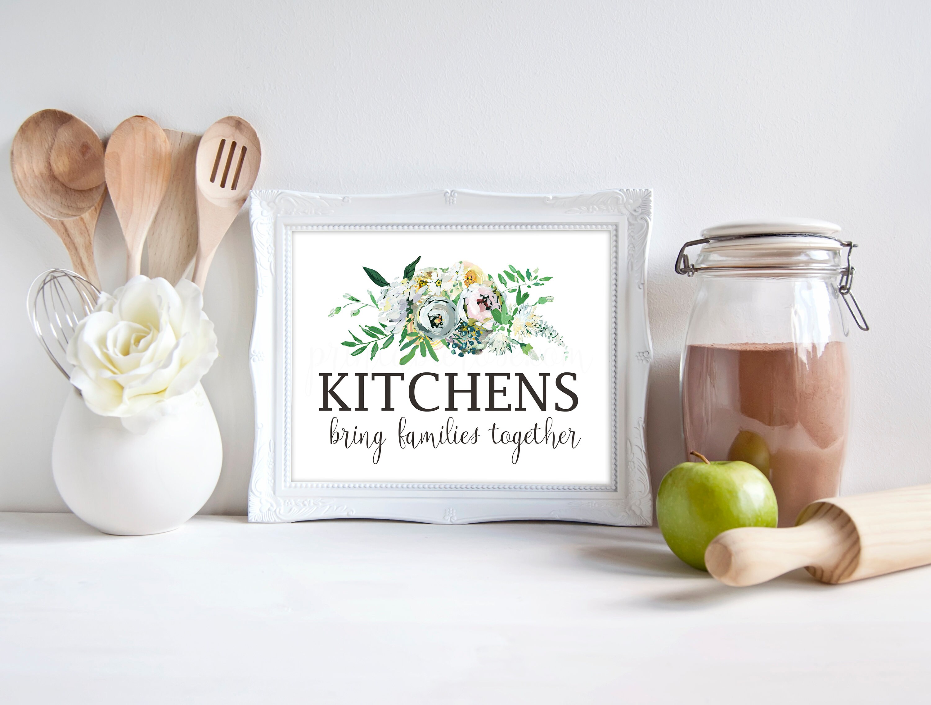 Kitchen Wall Decor Kitchen Printables Kitchen Prints | Etsy