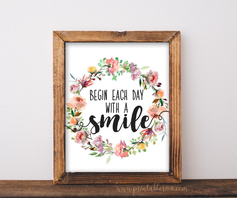 Printable Quotes bathroom wall decor bathroom decor Etsy