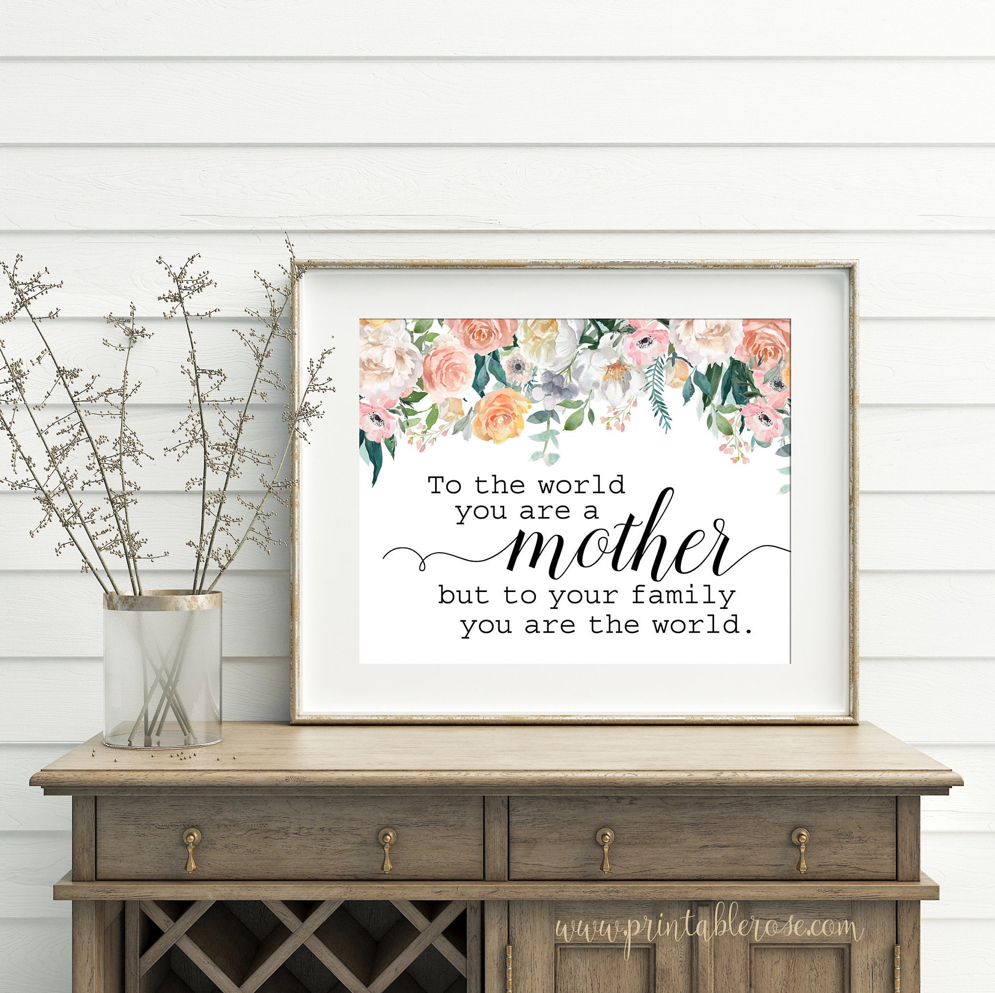 Mother Gift Mom Gift Mother Printable Mother Print Mother | Etsy