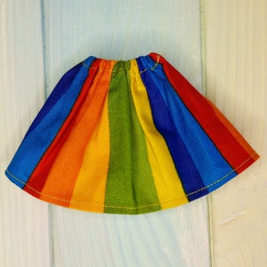 Colorful skirt for Blythe doll