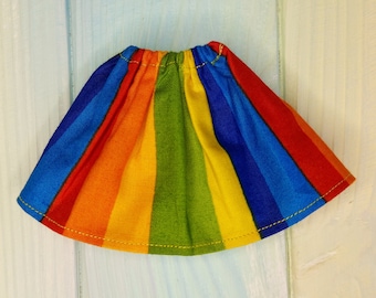 Colorful skirt for Blythe doll