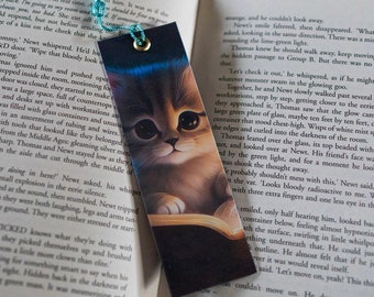 cat bookmark, cute  cat bookmark, bookmark, cat gift, fun bookmarks, bookmarks, cat lover gift, book lover gift