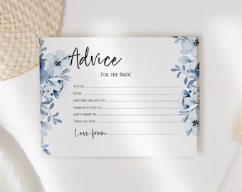 Giochi per l'addio al nubilato, biglietti di auguri per la sposa, accessori per l'addio al nubilato, regalo ricordo, giochi per l'addio al nubilato, regalo per l'addio al nubilato, design blu per la futura sposa