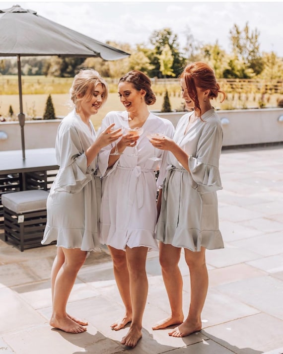 Wedding morning gowns cheap