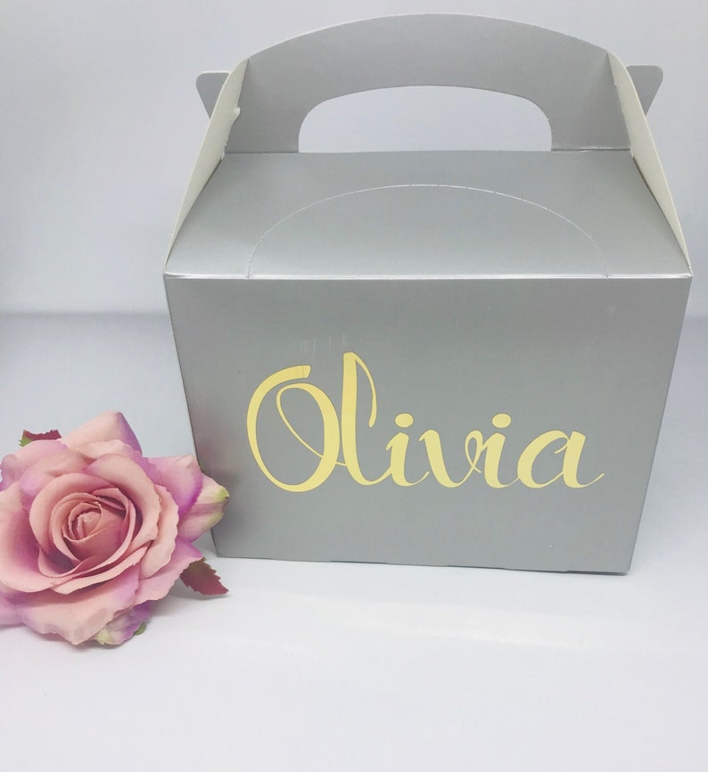 personalised party gift boxes, Party Boxes, gift boxes for bridesmaids, Childs party box, gift box, wedding box, wedding ideas, image 2