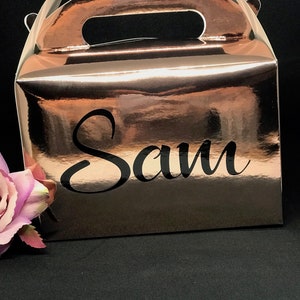 personalised party gift boxes, Party Boxes, gift boxes for bridesmaids, Childs party box, gift box, wedding box, wedding ideas, image 6