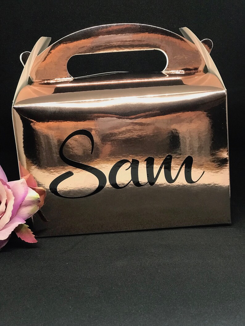 personalised party gift boxes, Party Boxes, gift boxes for bridesmaids, Childs party box, gift box, wedding box, wedding ideas, image 6