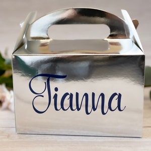 personalised party gift boxes, Party Boxes, gift boxes for bridesmaids, Childs party box, gift box, wedding box, wedding ideas, image 1
