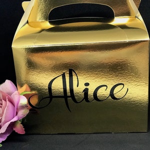 personalised party gift boxes, Party Boxes, gift boxes for bridesmaids, Childs party box, gift box, wedding box, wedding ideas, image 4