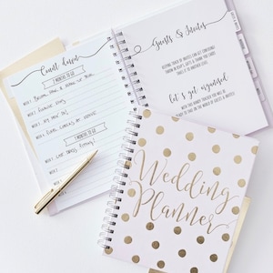 Wedding Planner Book, engagement gift, gift for brides, wedding organiser, Wedding Journal