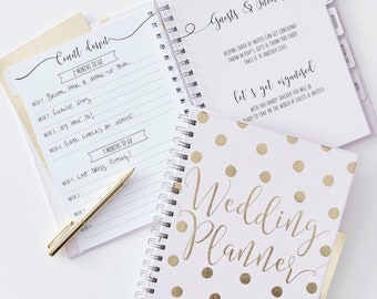 Livre de planification de mariage, cadeau de fiançailles, cadeau pour les mariées, organisateur de mariage, journal de mariage
