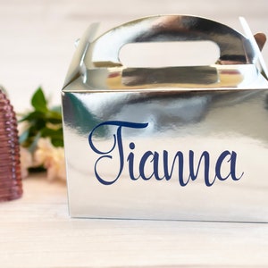 personalised party gift boxes, Party Boxes, gift boxes for bridesmaids, Childs party box, gift box, wedding box, wedding ideas, image 7