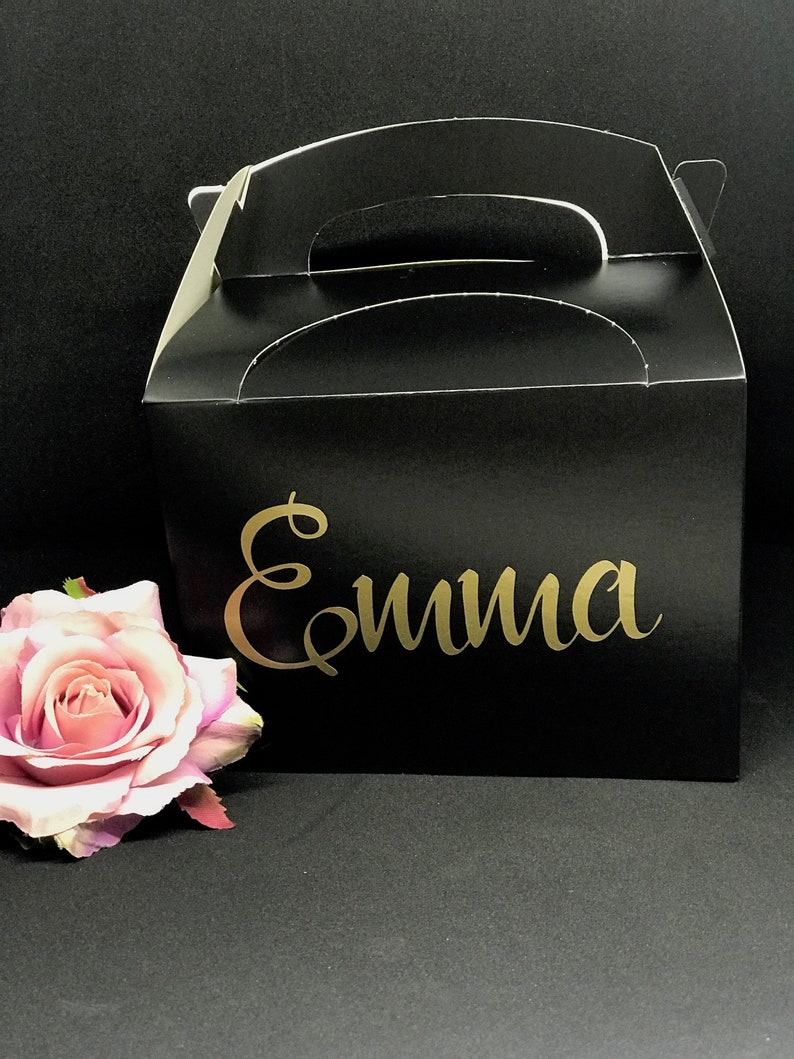 personalised party gift boxes, Party Boxes, gift boxes for bridesmaids, Childs party box, gift box, wedding box, wedding ideas, image 5