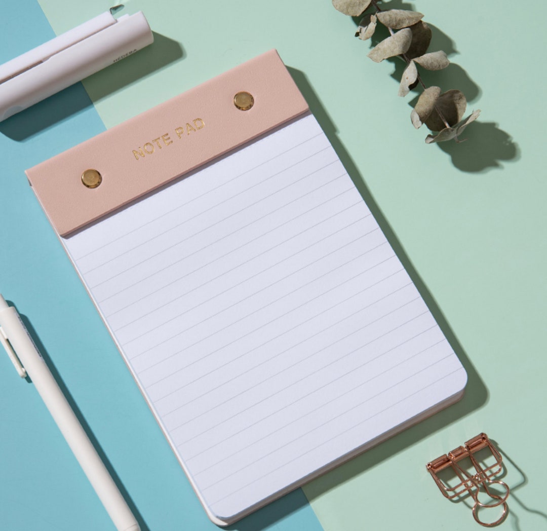 A5 Notepad A5 Lined Notepad Desk Pad to Do List Notepad Etsy UK