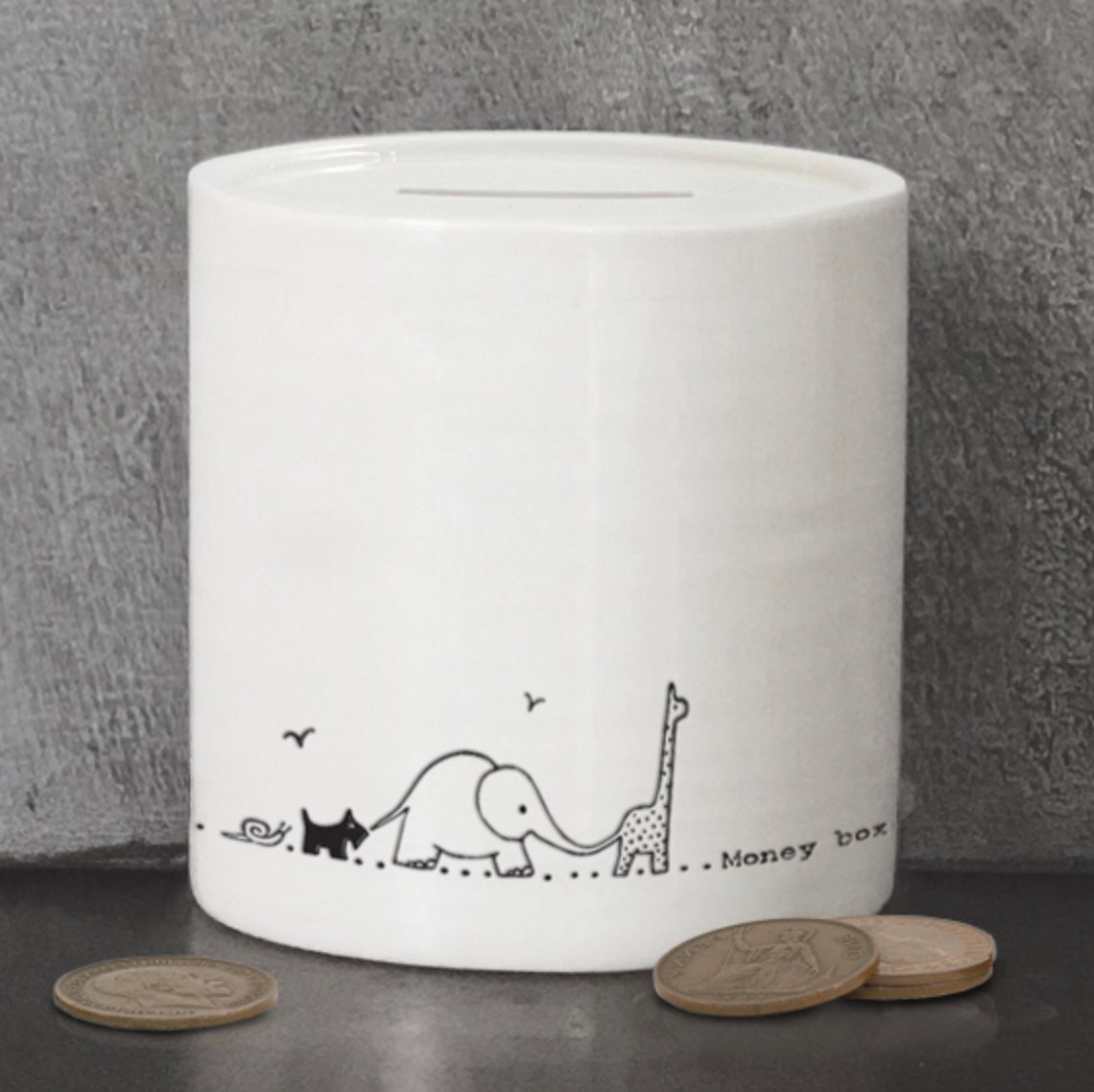 Porcelain Animal Money Box Nursery Decor Money Box New Baby Etsy
