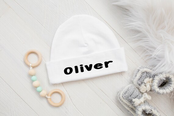 personalised baby cap