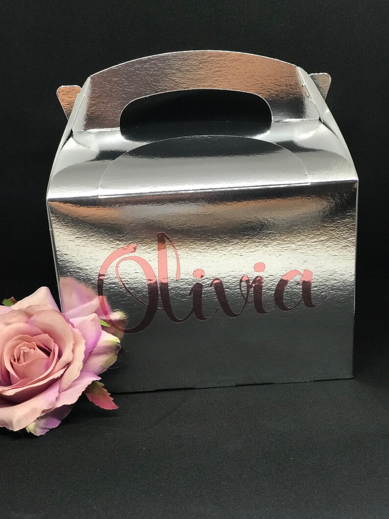 personalised party gift boxes, Party Boxes, gift boxes for bridesmaids, Childs party box, gift box, wedding box, wedding ideas, image 3