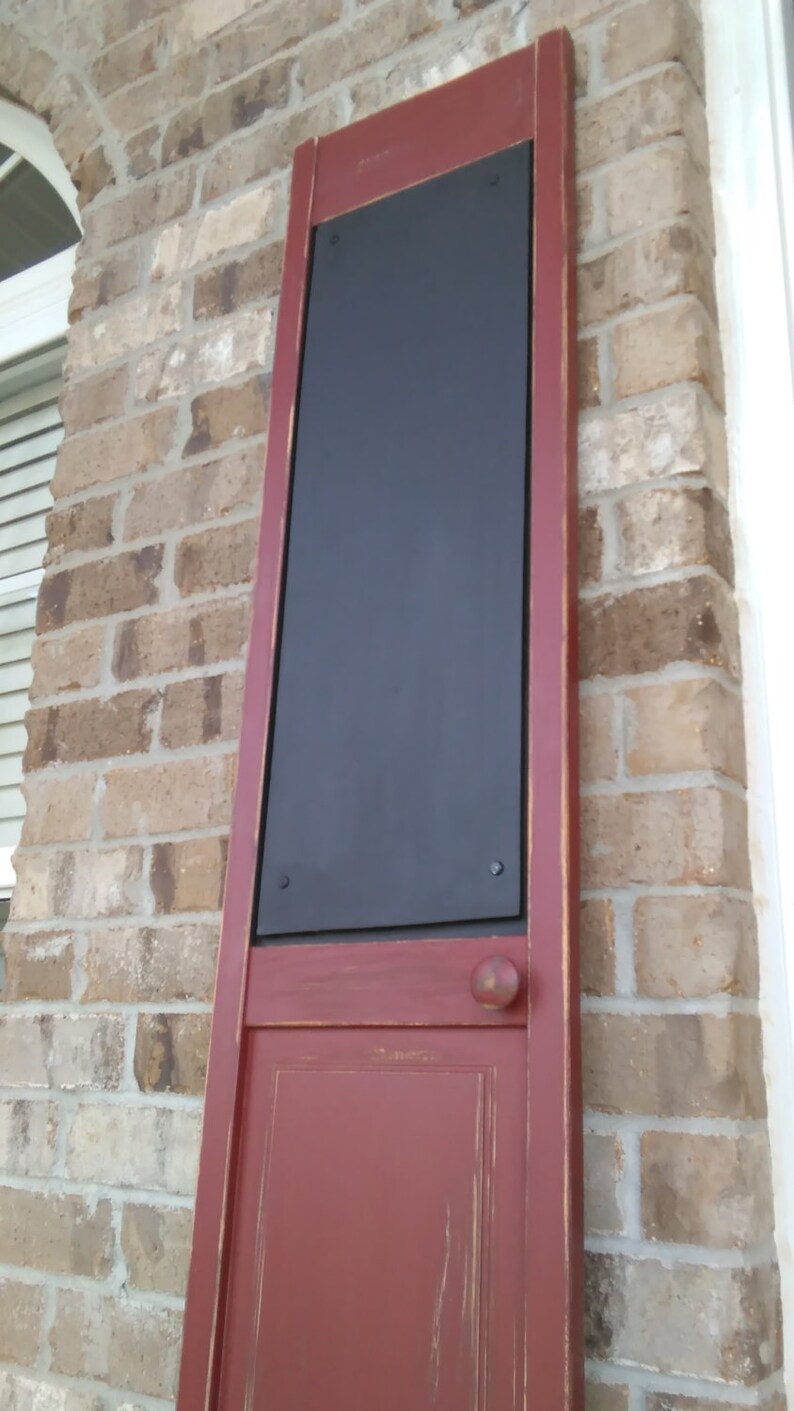 Rustic repurposed bi fold door chalkboard with or without your Etsy