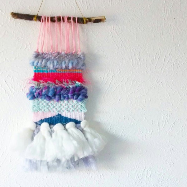 Mermaid, wall hanging, wall decor, weave