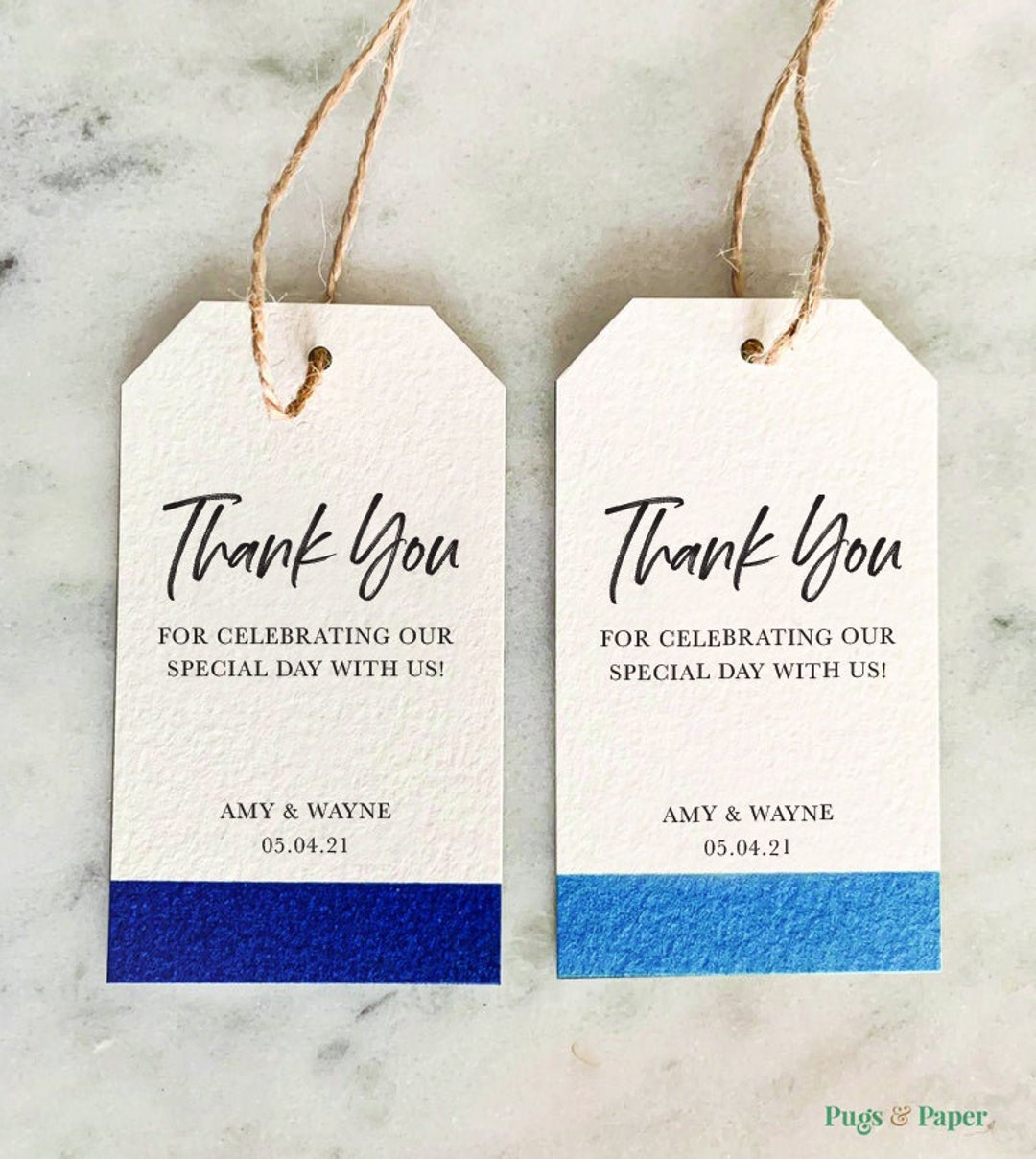 Wedding Tags-Thank You Tags-Guest Bag Tags – Poetic Twist