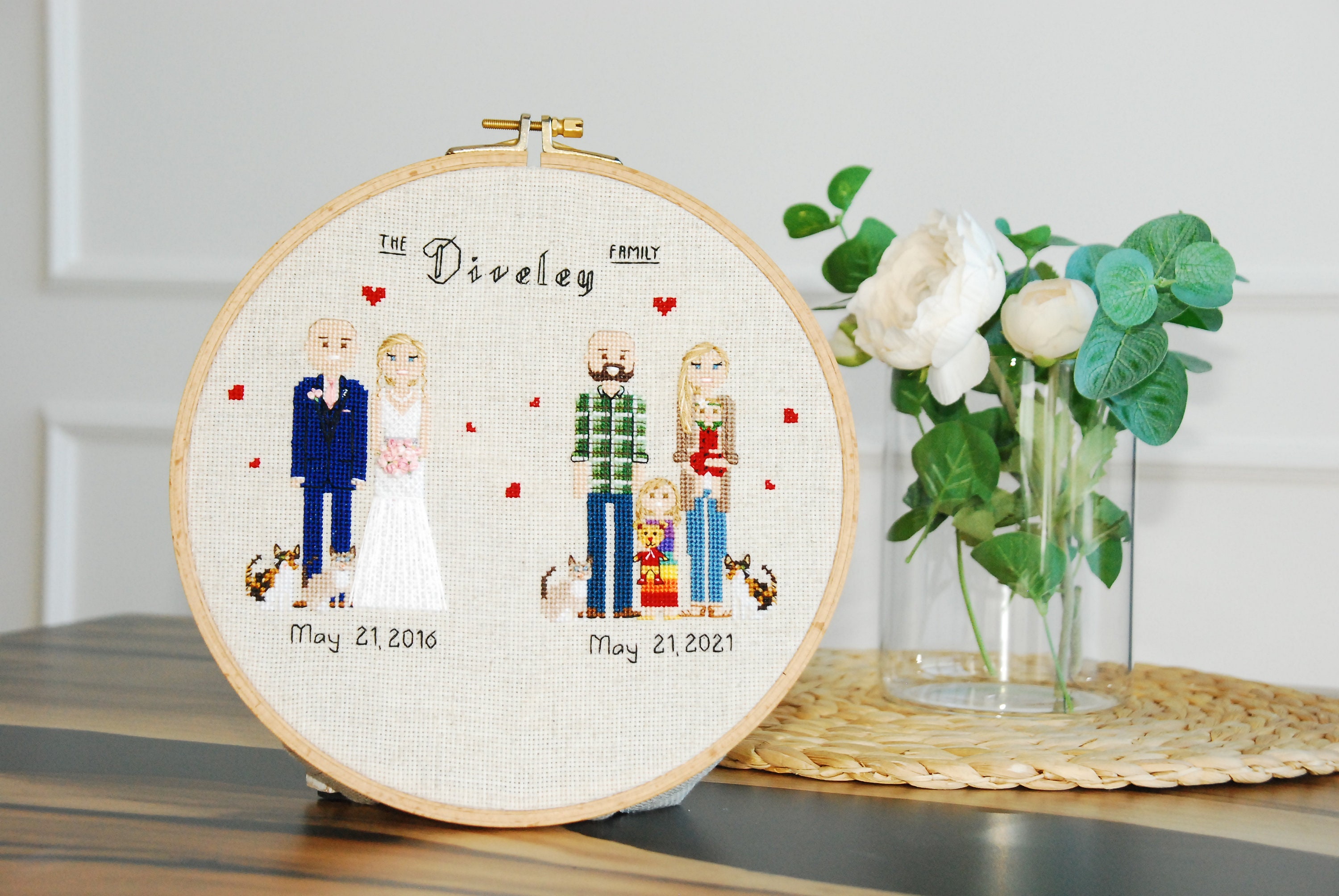 Cotton anniversary gift for husband or wife 2nd Wedding Etsy