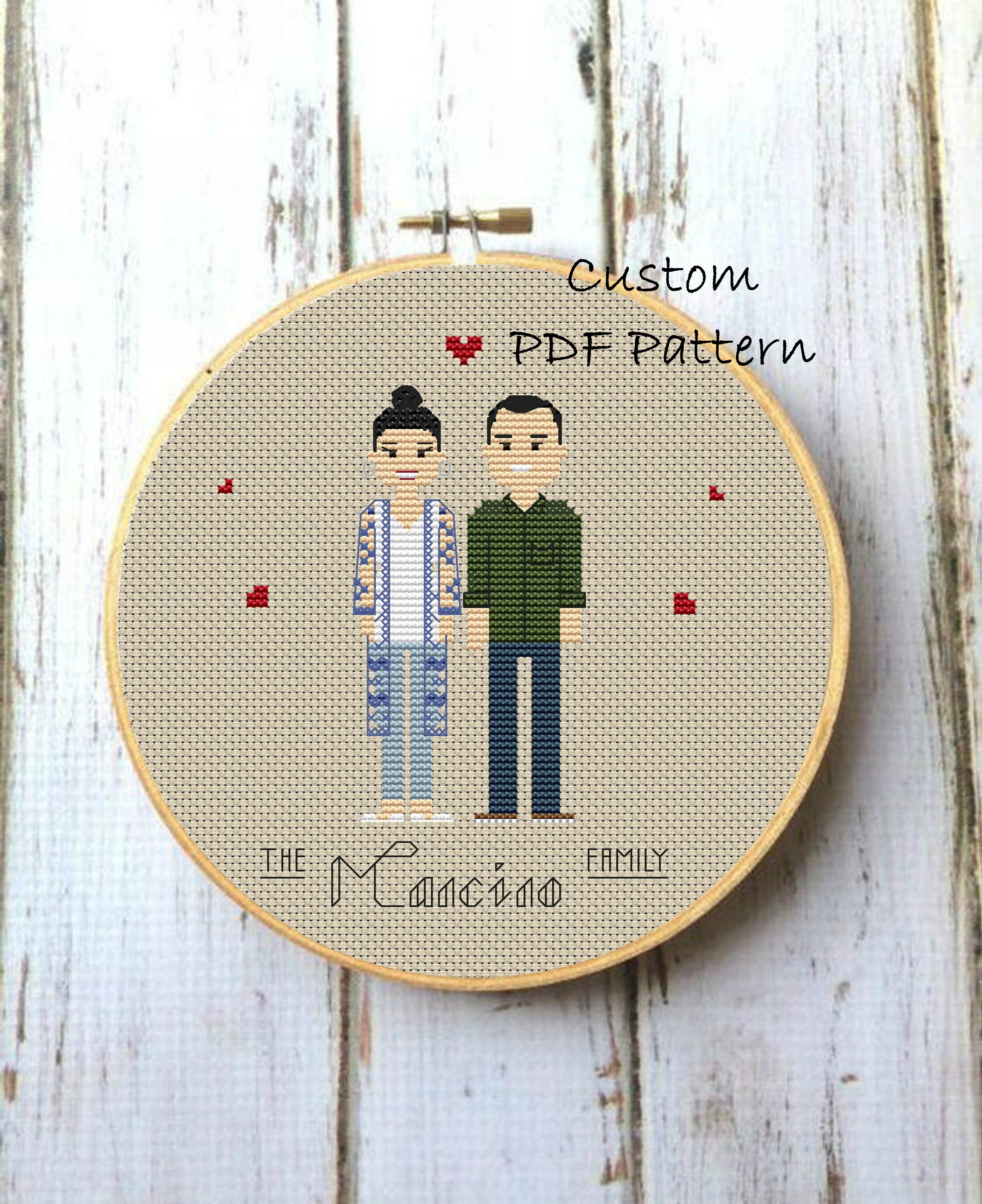 Personalized Portrait Handmade Unique Cotton Anniversary Gift Couple Cross Stitch Pattern Pdf People Cross Stitch Pattern Cross Stitch Sewing Needlecraft Deshpandefoundationindia Org