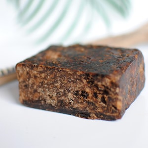 Jabón negro africano de 1 kg, Jabón negro de Ghana, Jabón 100 % orgánico, Jabón negro crudo, Cosméticos de manteca de karité, Gel de baño, Limpieza facial, Venta al por mayor