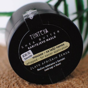 Whipped Shea Butter, Mousse Shea Butter, Unrefined shea butter, Raw shea butter from Ghana, Shea moisturizer, African body butter, Vegan