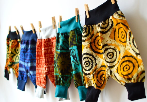 baby hippie harem pants
