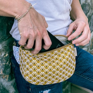 Boho Crossbody Bag | Festival Funny Pack | Bohemian Style Waist Bag | Ethnic Print Waist Bag | Vegan Bag
