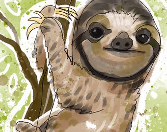 Forest Friends: Sloth