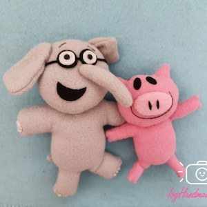 Elephant and piggie stuffed animals deals