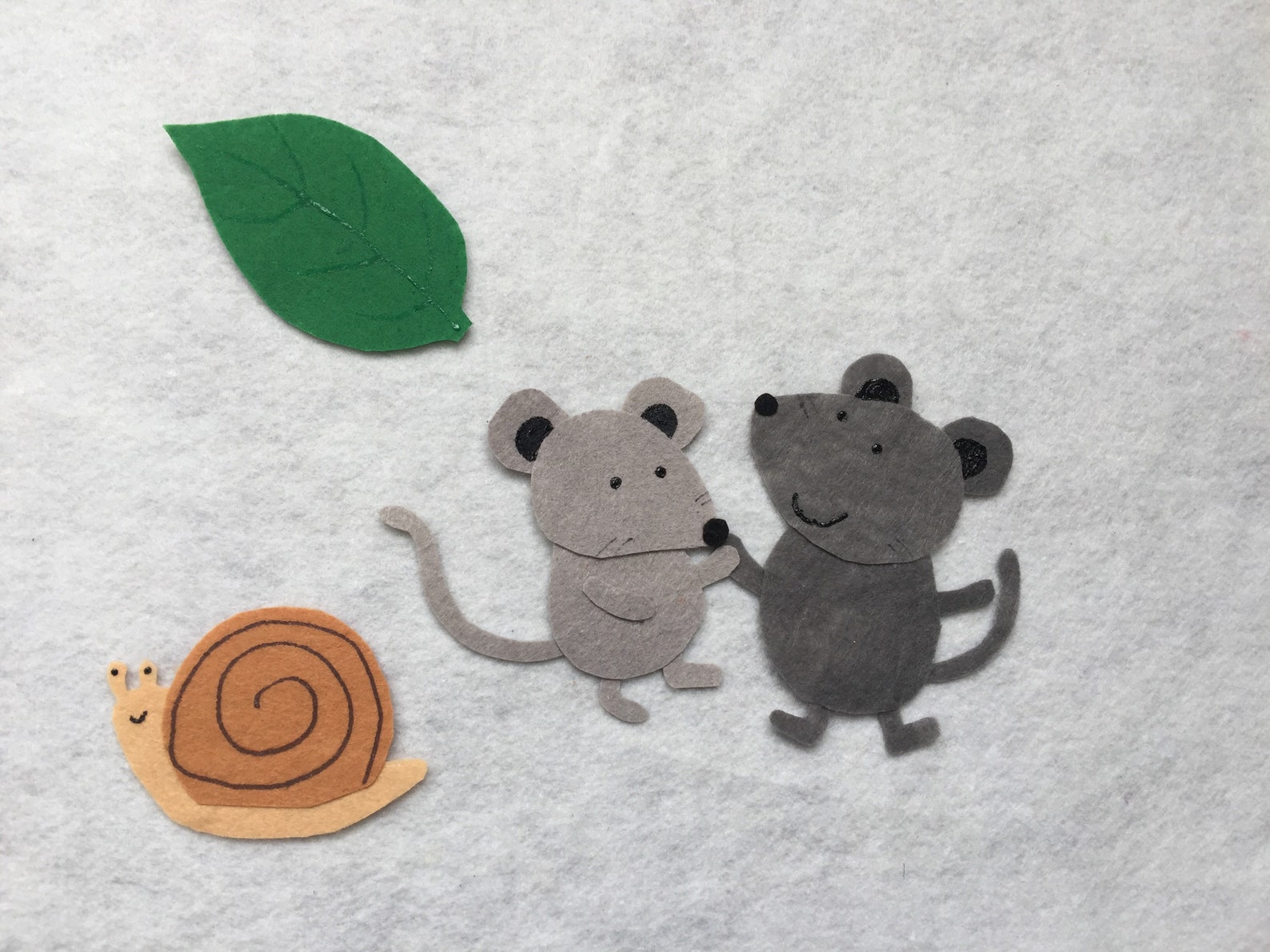 Mouse's First Spring Felt Story/season Flannel - Etsy