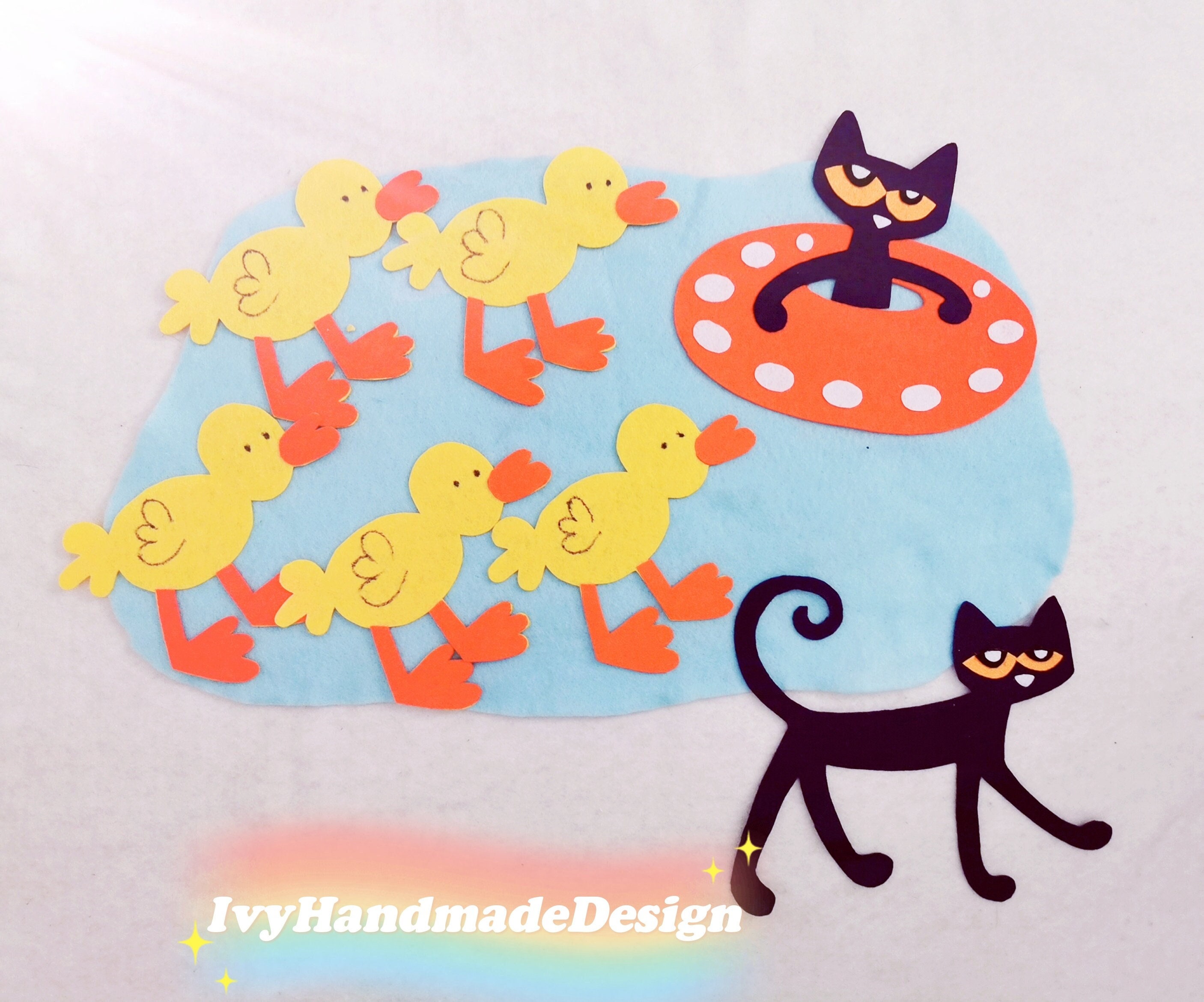 Pete the cat and the five little ducks sale