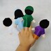 Doctor Nurse Patient Job Finger Puppet/community Helper Flannel Felt ...