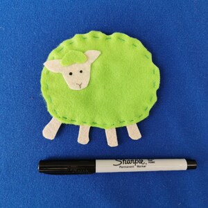 Baa Baa Black Sheep Flannel Board Story/5 Little Sheep Felt Board Story ...
