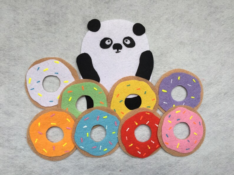 Please, Mr. Panda Felt Story/i'll Wait, Mr. Panda Flannel Board/circle ...