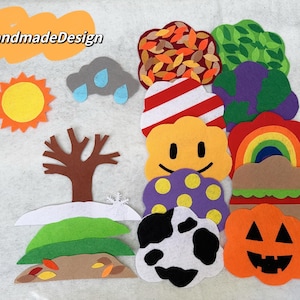 Fall Isn’t easy Felt story/Circle Time/Educational/Imagination/Preschool/Creative Play/teaching resource/Season Learning/Autumn theme/Kid