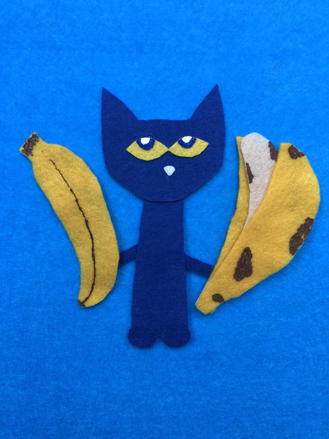 Pete The Cat And The Bad Banana Felt Board Story flannel Etsy Canada Pete the cat and the bad banana felt board story flannel etsy canada