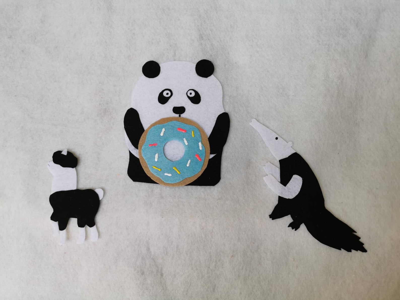 Please, Mr. Panda Felt Story/i'll Wait, Mr. Panda Flannel Board/circle ...