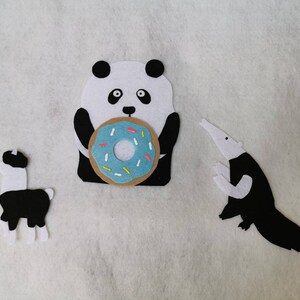 Please, Mr. Panda Felt Story/i'll Wait, Mr. Panda Flannel Board/circle ...