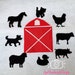 Who's Behind Barn Door Game/farm Animal Felt Board - Etsy Canada