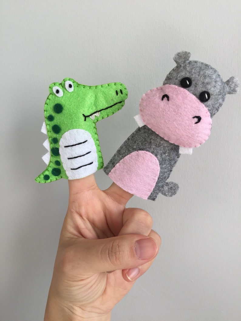 Zoo/jungle/forest/animal Finger Puppet Felt Story/australian Etsy Canada