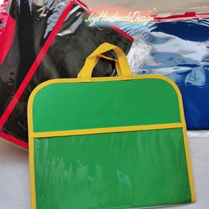 Tablero de fieltro portátil/bolsa de aprendizaje/tablero de franela con asa/alfombrilla de juego de juguete silencioso/alfombrilla de juego de fieltro para viajes/tablero de regazo para contar historias/regalo para niños