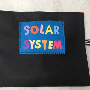 Solar System Planets Felt Board Set/Space/Flannel | Etsy
