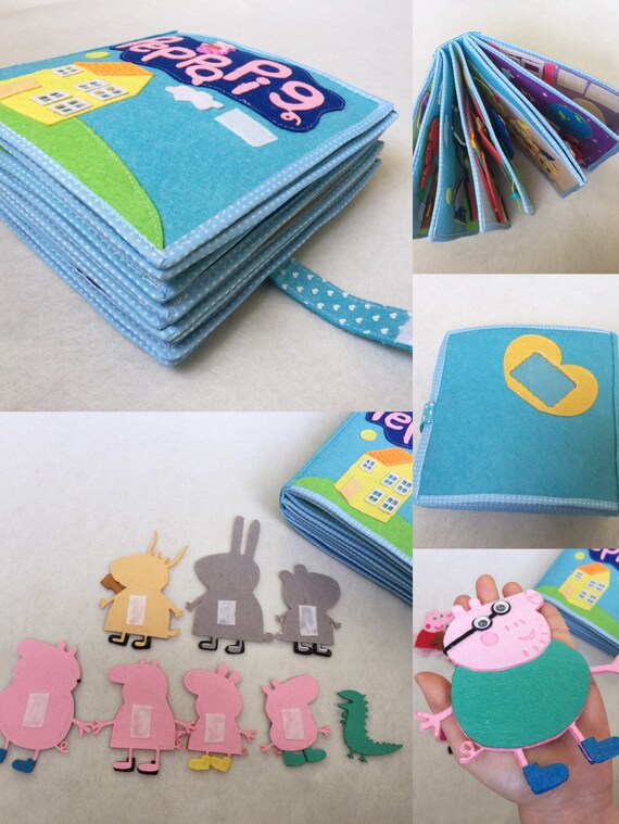 Peppa Pig Quiet Book  Destinys Design Shop