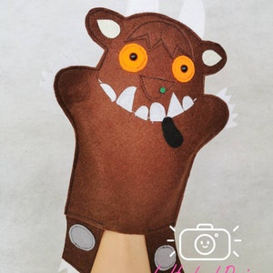 The Gruffalo Hand Puppet/Flannel board/Felt Story/ECE/Preschool/Circle Time/Story time/Teacher Resource/Creative play/kid gift/Homeschool