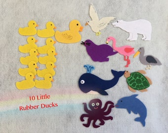 1, 2, 3 With The 10 Little Rubber Ducks: A Spring Counting Book By Eric