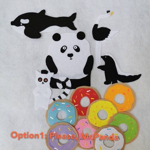 Please, Mr. Panda Felt Story/i'll Wait, Mr. Panda Flannel Board/circle ...